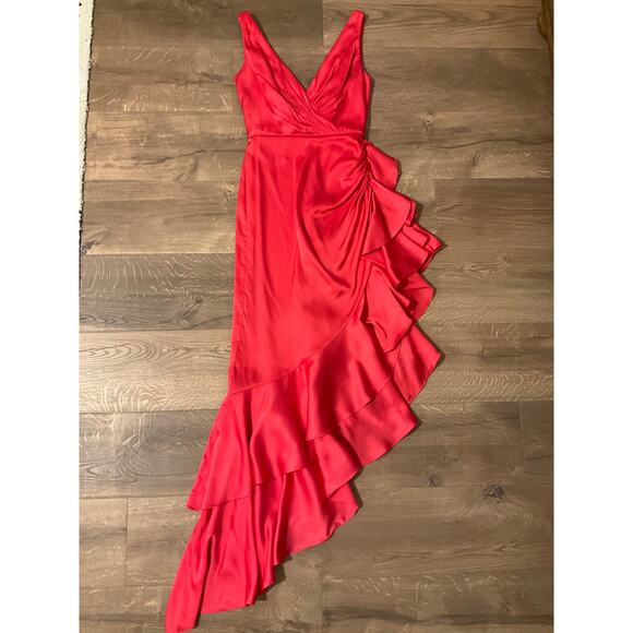 Mac Duggal asymmetrical hem dress, 2 - Picture 3 of 12